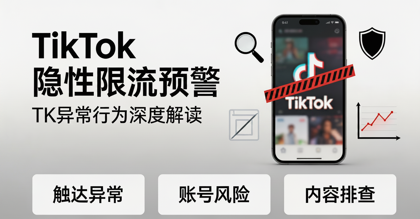 TikTok 新号发品受限 TK批量注册避坑思路