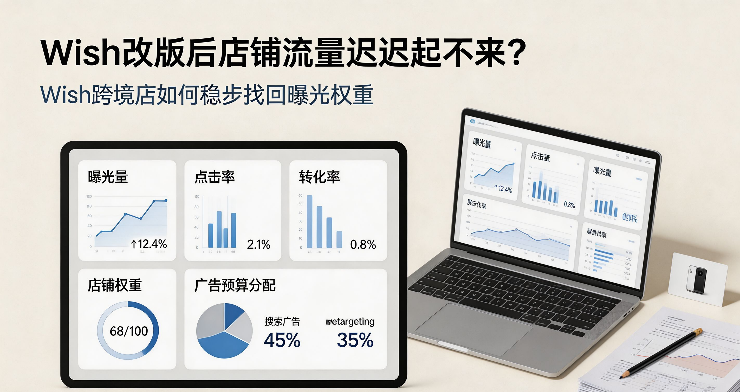 Wish改版后店铺流量迟迟起不来？Wish跨境店如何稳步找回曝光权重