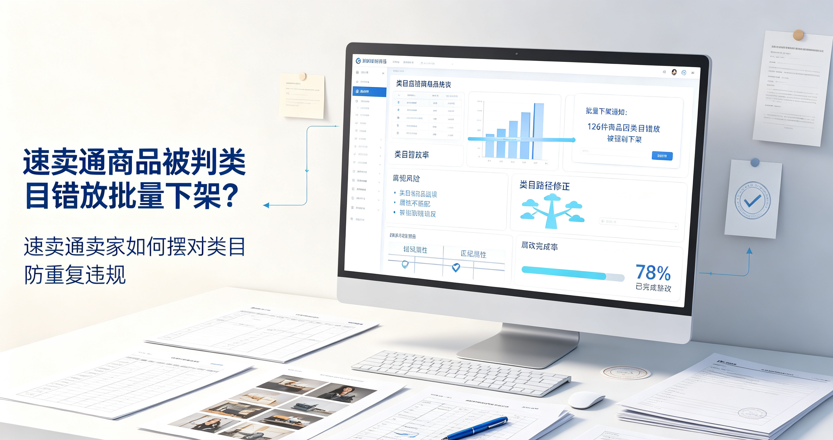 速卖通商品被判类目错放批量下架？速卖通卖家如何摆对类目防重复违规