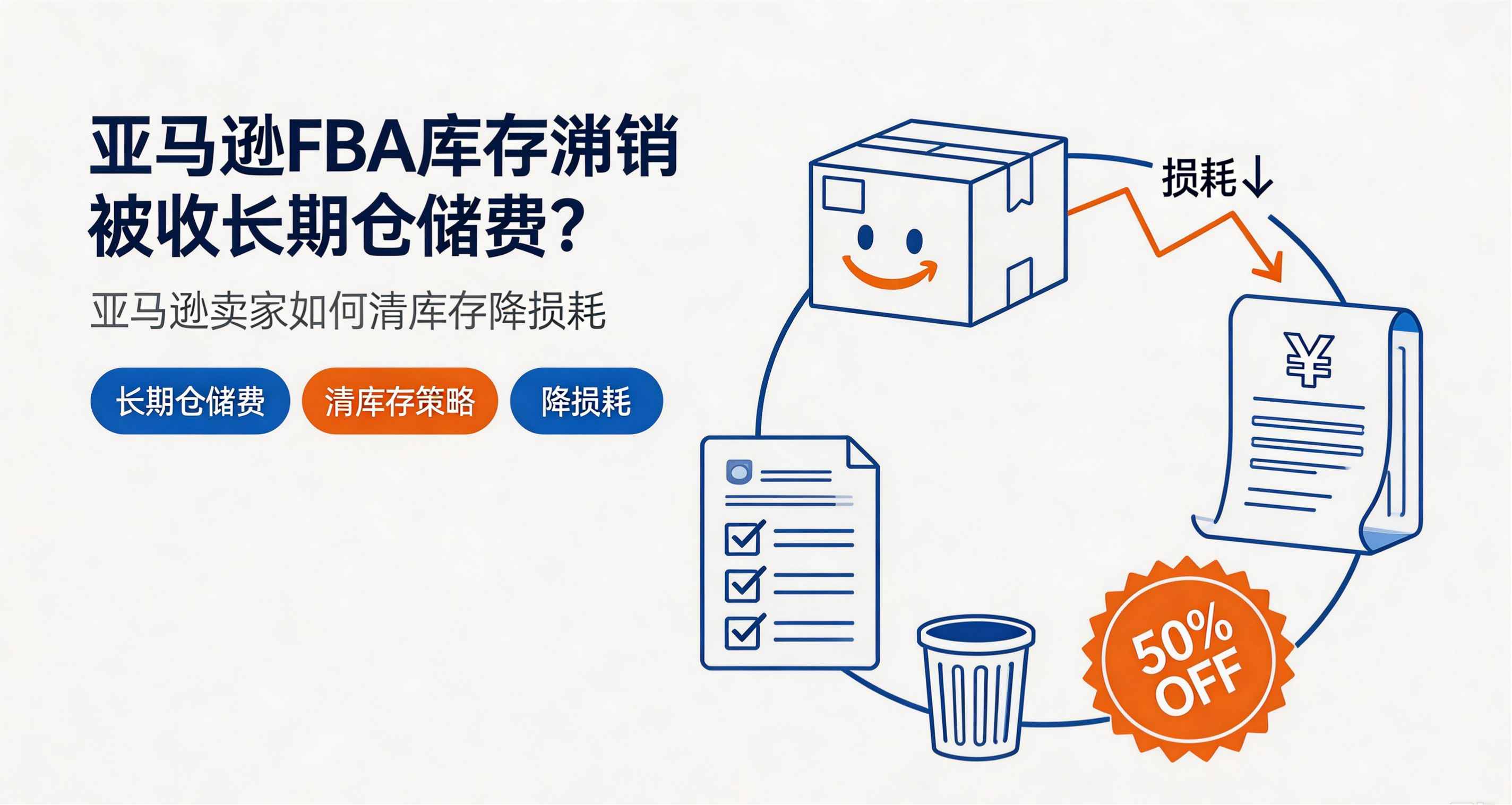 亚马逊FBA库存滞销被收长期仓储费？亚马逊卖家如何清库存降损耗